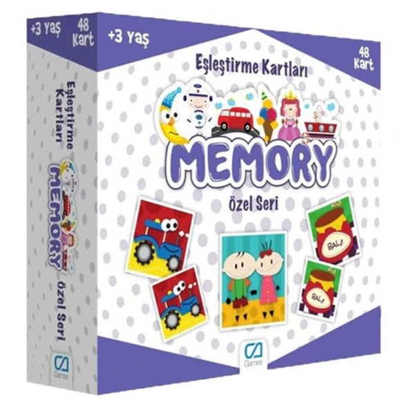 Games Memory Eşleştirme Kartları Özel Seri 48 Kart 5039