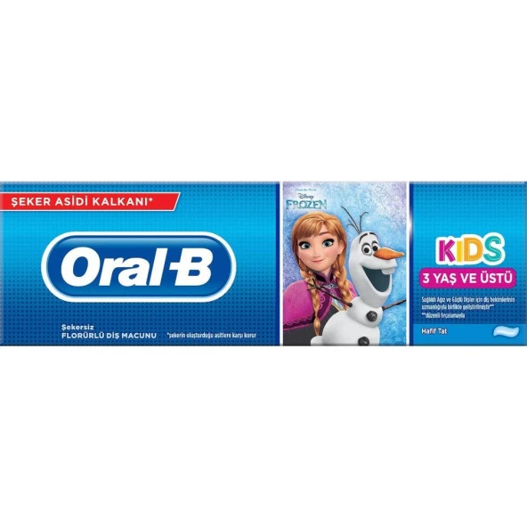 Nessiworld Oral-B Çocuk Diş Macunu Frozen & Cars 3+ Yaş 75 ml