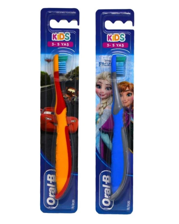 Nessiworld Oral-B Çocuk Diş Fırçası Frozen & Cars 3+ Yaş