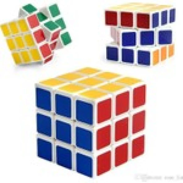 Magic Cube 1, Kalite 3 x 3 Çıkmaz Boyalı Zeka Küpü