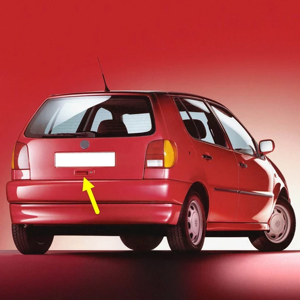 VW Polo 1994-2000 Bagaj Kapağı Açma Kolu Tutamak 6X0827565B
