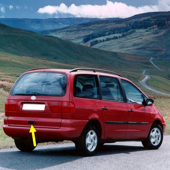Seat Alhambra 1996-2000 Bagaj Kapağı Açma Kolu Tutamak 7M0827565C