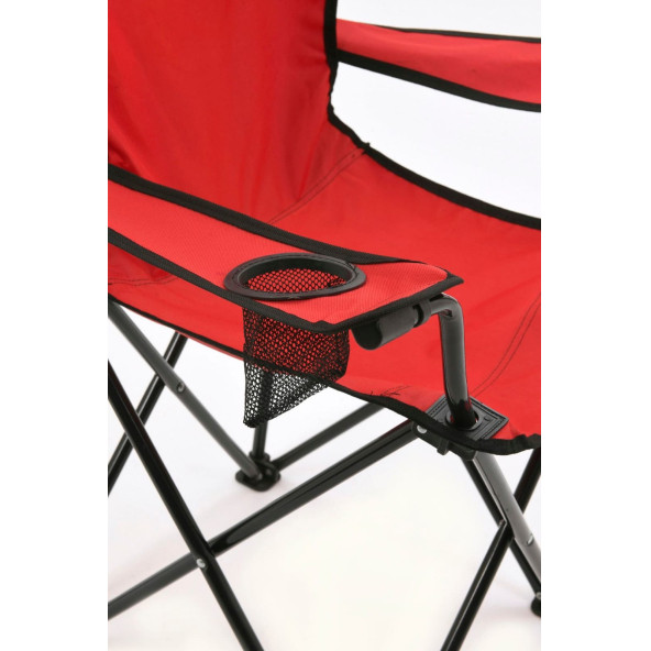 Rejisör Kamp Sandalyesi Katlanır Çantalı Piknik, Plaj, Balıkçı Sandalyesi - 4