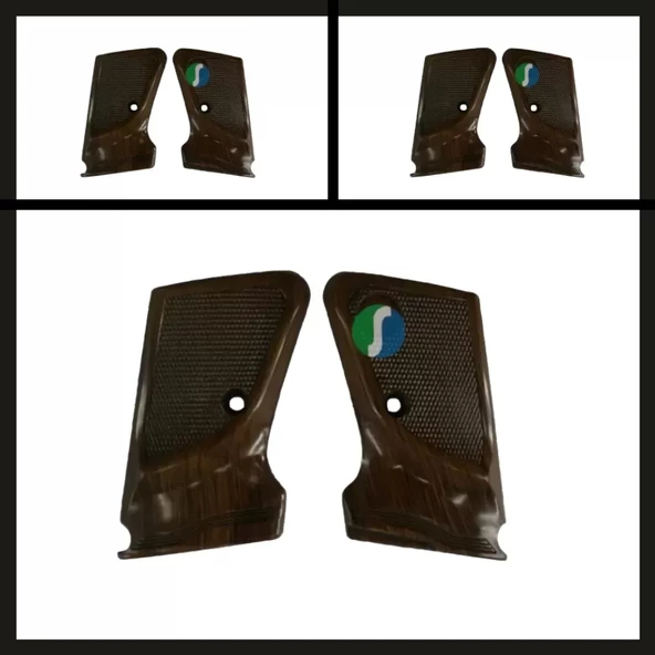 Uyguna-Yakala Ahşap Combat  Görünümlü Plastik Kabze-BZE.022 - Resim 2