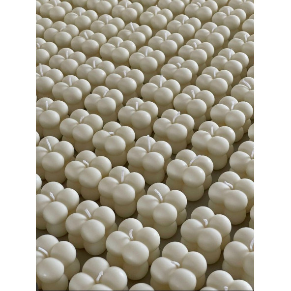 100 Adet Mini Bubble Mum Düğün, Nişan, Söz Için Hediyelik - 3