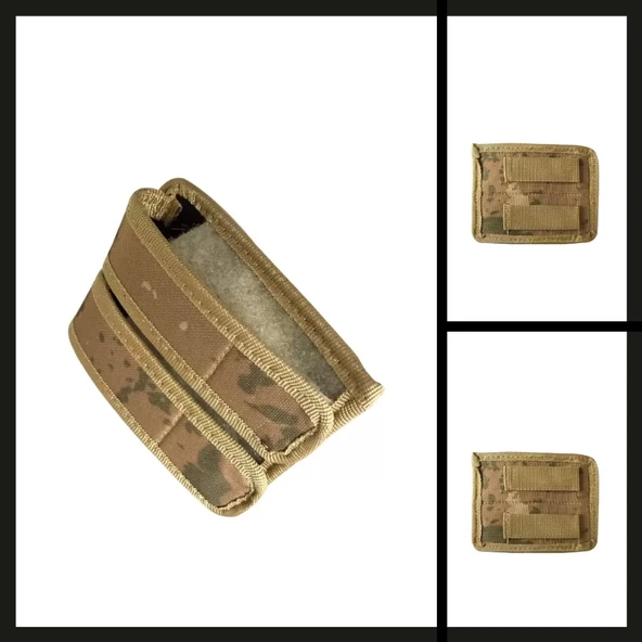 Uyguna-Yakala Kum Dijital İmperteks Çiftli Şarjör Kılıfı-GER.013 - Resim 2