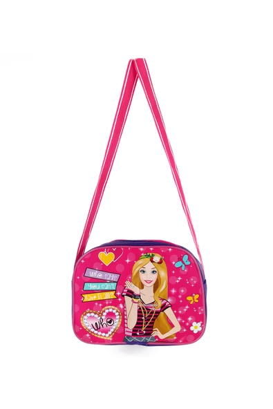 Lugmo Ortaokul İlkokul Çantası ve Beslenme Çantası 3 Cepli Pedli Mor - 6