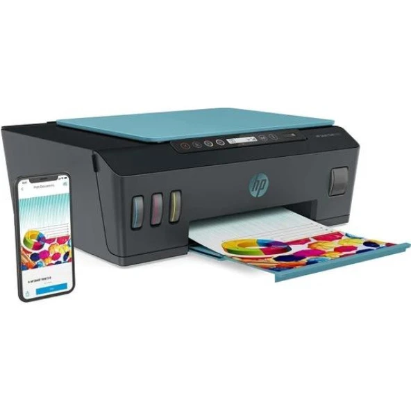 Hp Smart Tank 516 3YW70A Wi-Fi + Fotokopi + Tarayıcı Renkli Çok Fonksiyonlu Tanklı Yazıcı