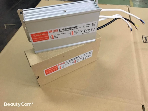 12 VOLT 15 AMPER DIŞ MEKAN ADAPTÖR BOLLED