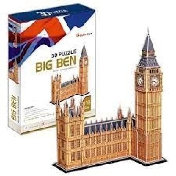 Cubic Fun 3D Puzzle 117 Parça Big Ben Saat Kulesi MC087h