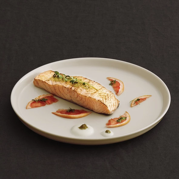 GÜRAL PORSELEN Bilbao 29 Cm Bone Tabak
