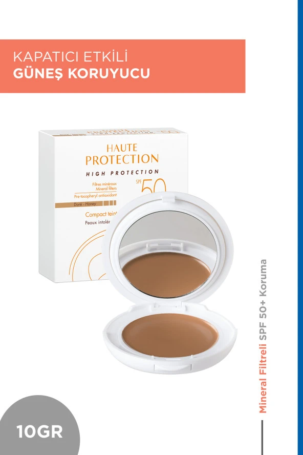 Avene Compact SPF 50+ Teintee Dore - Mineral Filtreli Kompakt Renkli Güneş Koruyucu