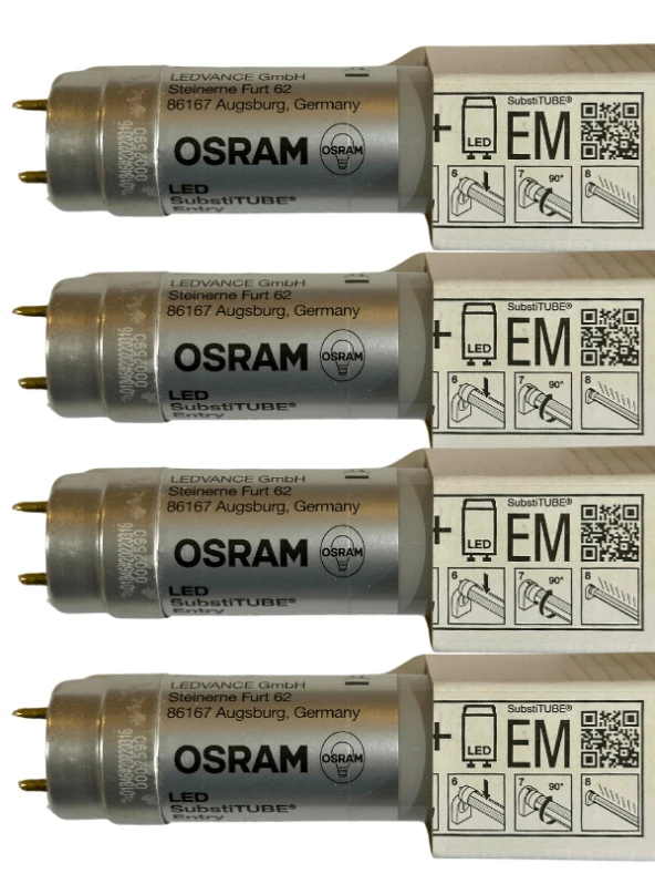 Osram Substitube 8W 840 4000K (Günışığı) G13 Duylu Led Floresan (4 Adet)