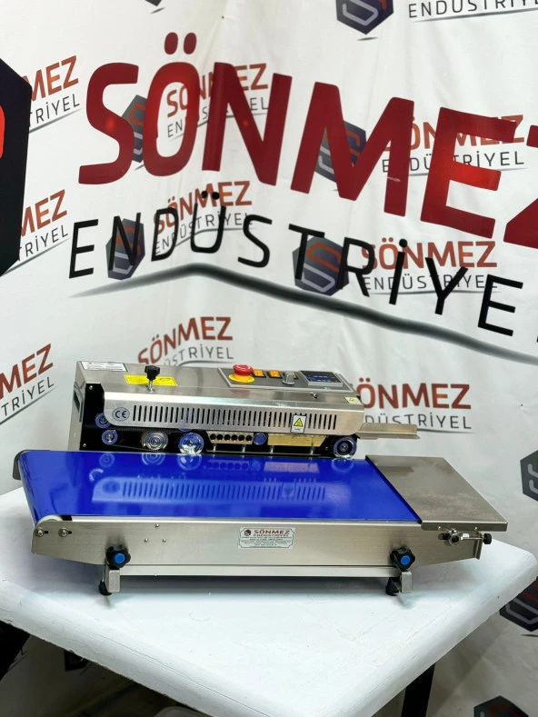 Lavion Geniş Bant (30 Cm) Konveyorlü Yapıştırma Makinesi - Resim 6