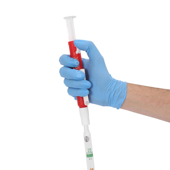 Pipet Pompası 25 ml - Pipet Puarı - Pi-Pump - Kırmızı - 3