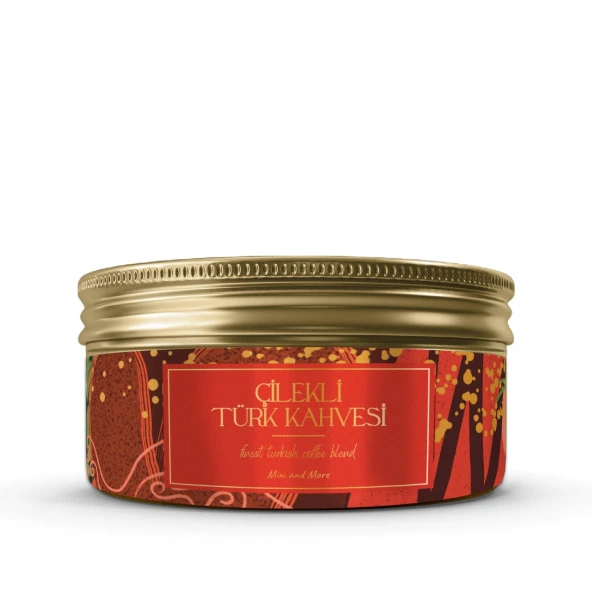 Mim and More Çilekli Türk Kahvesi Çilek Aromalı Türk Kahvesi 150 Gr