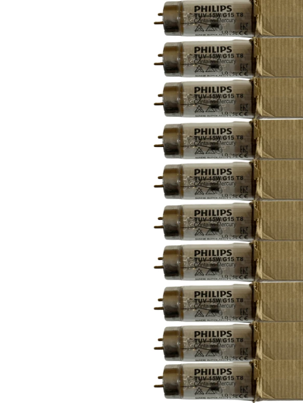 Philips Special TUV 15W G13 Duylu T8 Floresan (10 Adet)