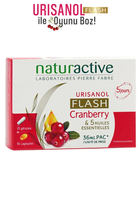 URISANOL NATURACTIVE  FLASH 10 KAPSÜL