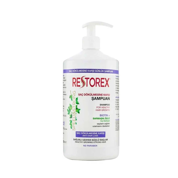 Restorex Speed and Strong Saç Dökülmesine Karşı Şampuan 1000ml