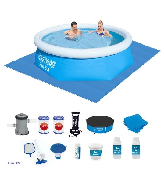Büyük Şişme Havuz Seti BW530 P04351 57265