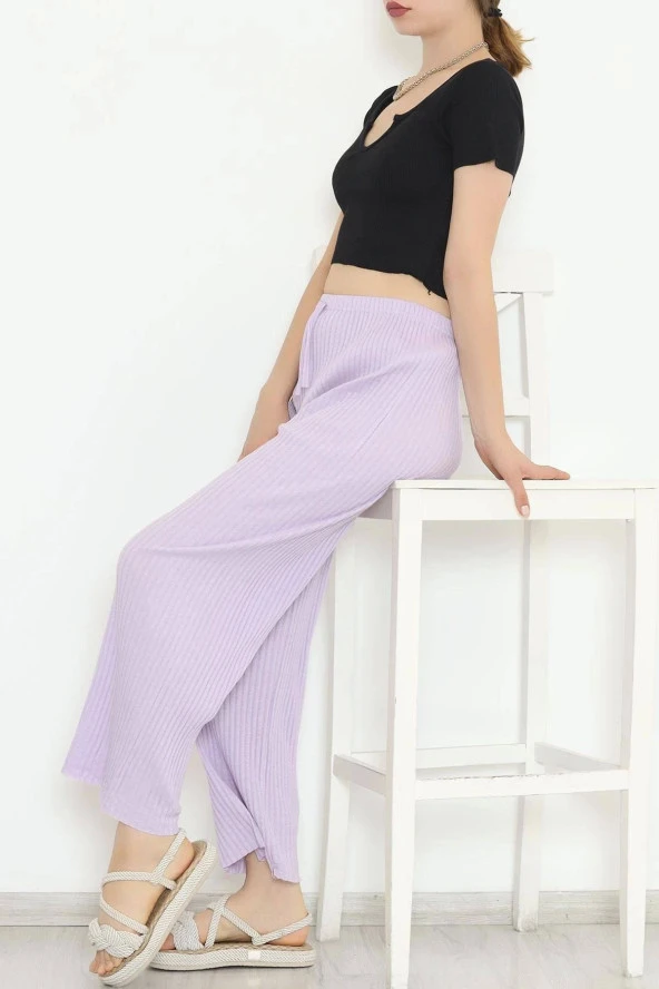 Fitilli Pantolon Lila - 2