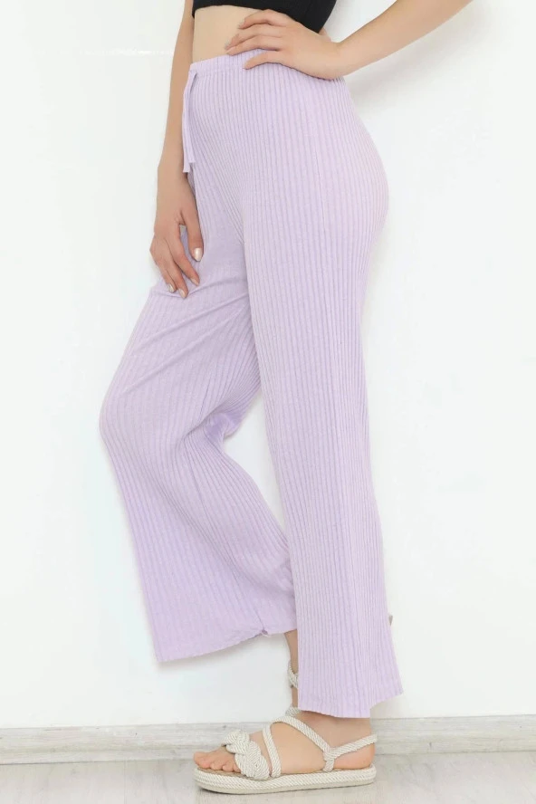 Fitilli Pantolon Lila - 3