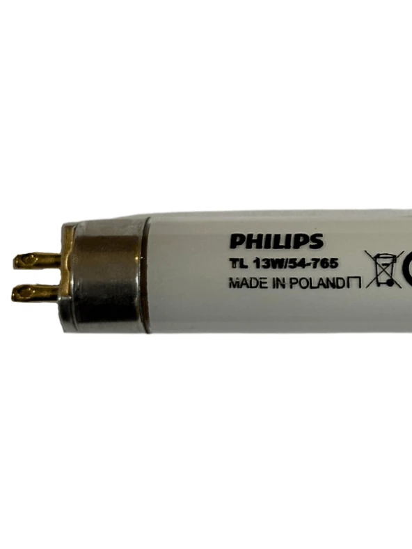 Philips 13W 765 6500K (Beyaz Işık) Floresan G5 Duylu T5 Floresan (10 Adet) - 2
