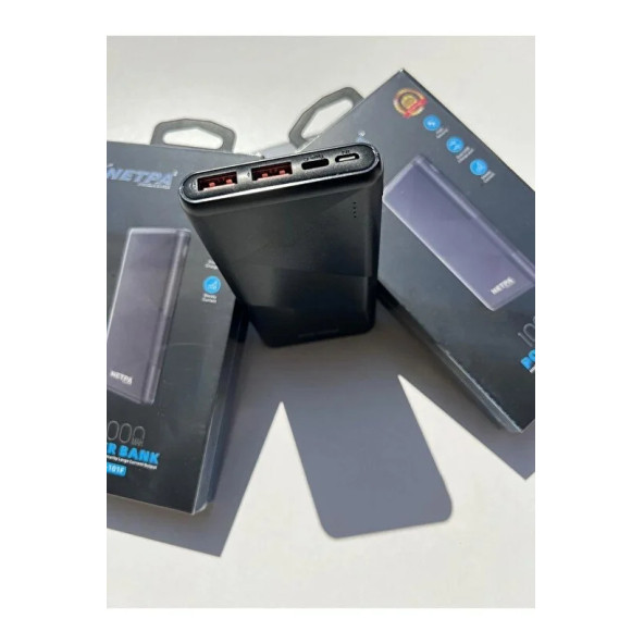 Netpa Premium Series 10000 mah 18W hızlı şarj destekli Powerbank NP-101F - 3
