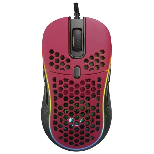 Rampage SMX-R85 GENTLE 6400dpi Kırmızı RGB Gaming - 2