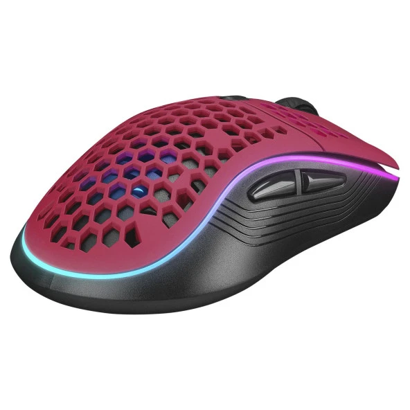 Rampage SMX-R85 GENTLE 6400dpi Kırmızı RGB Gaming - 3