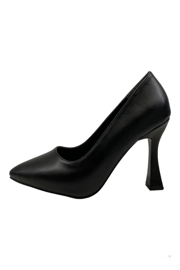 Massima 9532 Siyah Stiletto Bayan Ayakkabı