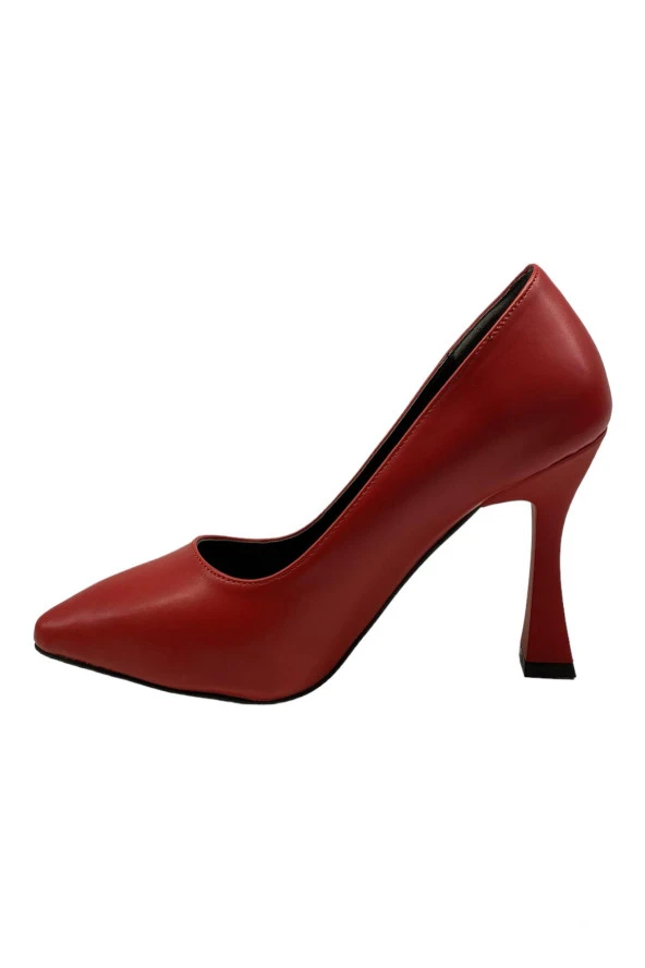 Massima 9532 Kırmızı Stiletto Bayan Ayakkabı