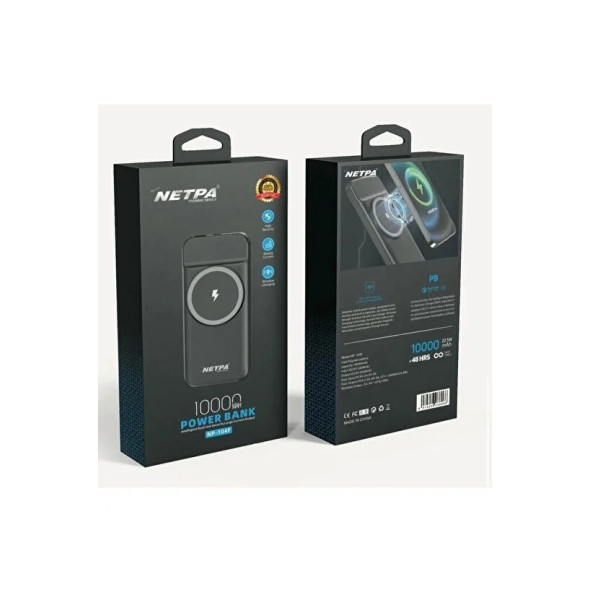 Netpa Premium Series Wıreless 10000 Mah 22.5 W Magsafe Power Bank NF 104F