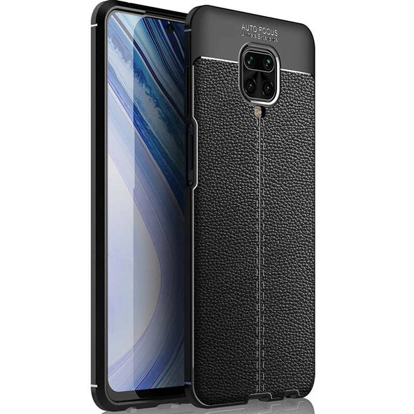 Xiaomi Redmi Note 9 Pro Kılıf Deri Tarzı Niss Silikon Case