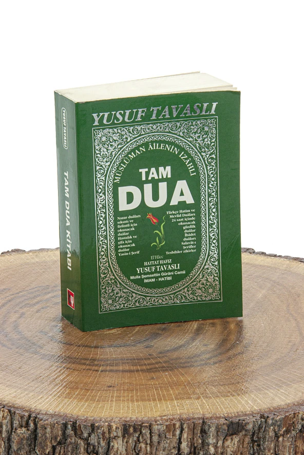 Cep Boy Peygamber Efendimizin Dilinden Tam Dua Kitabı - Yusuf Tavaslı