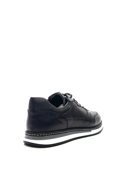 Komcero 3024 Erkek Hakiki Deri Bağcıklı Casual Ayakkabı - 6