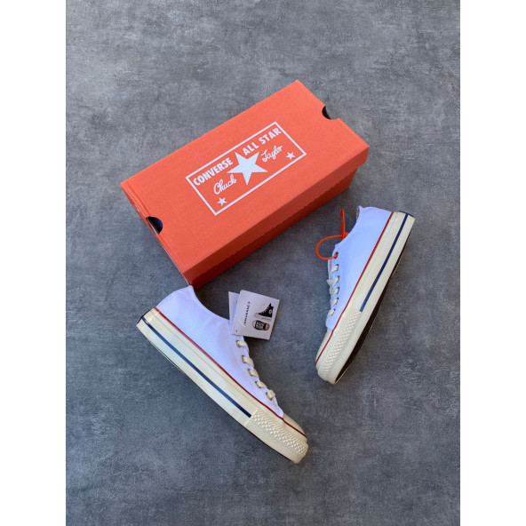 Converse Chuck Taylor All Star Beyaz Kısa Unisex Günlük Spor Ayakkabı M7652C - 2