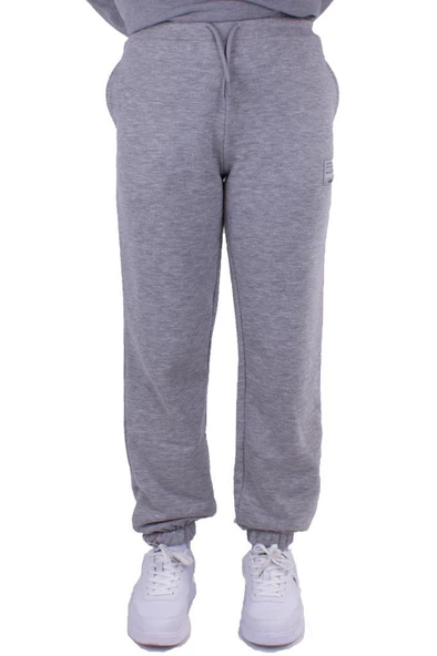 Kinetix GF203 Eva Jogger Gri Melanj Pamuklu Kadın Alt Eşofman - 2