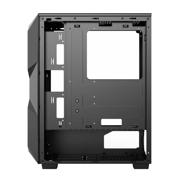 SNT B200 Mid Tower Atx Gaming 4 x Argb x Argb Fanlar ve Kontrolcü Masaüstü Bilgisayar Kasası (POWER YOK) - 3