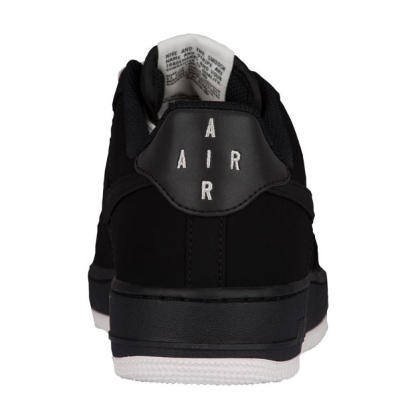 Nike Air Force Siyah Süet Tabanı Beyaz - 4