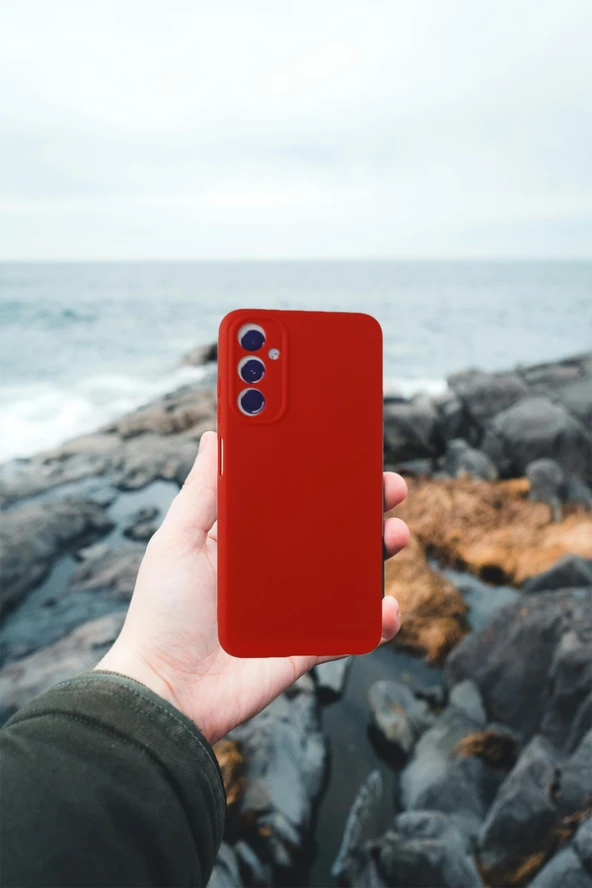 Samsung Galaxy A05S Uyumlu Fuchsia Silikon  Arka Kapak - Resim 3