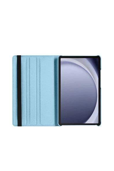 Galaxy Tab A9 Plus 11 inç  Uyumlu Fuchsia  Dönebilen Standlı Kılıf - Resim 11