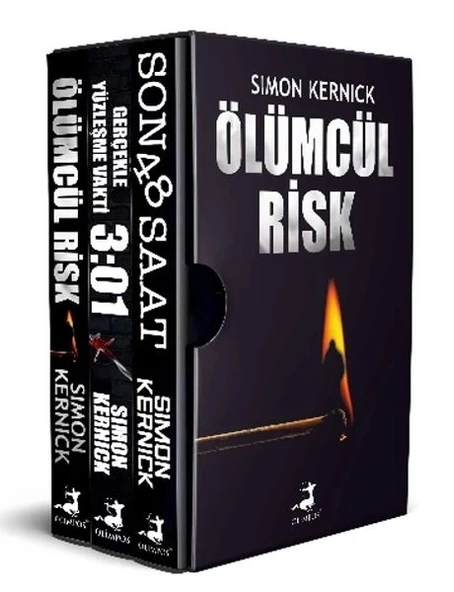 Simon Kernick Seti - Geri Sayım Başladı - 3 Kitap Takım