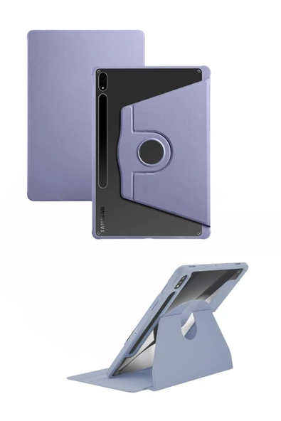 Galaxy Tab S9 FE Plus 12,4 inç Uyumlu Fuchsia Pino Tablet Kılıfı SM-X610NLGATUR - SM-X610NLIATUR - SM-X610NZAATUR - SM-X610NZSATUR - Resim 8