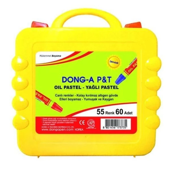 Dong-A 55 Renk Çantalı Yağlı Pastel Boya