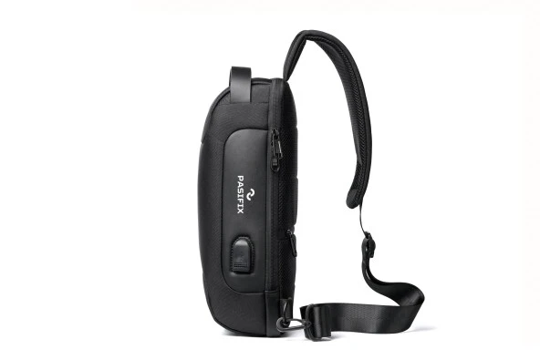 Pasifix 9530 Usb Sarj Portlu Ve Kilitli Omuz ve Göğüs Çantası - 2