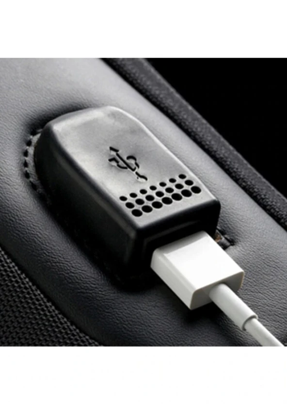 Pasifix 9530 Usb Sarj Portlu Ve Kilitli Omuz ve Göğüs Çantası - 5