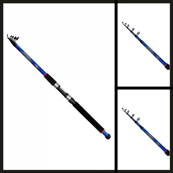 Uyguna-Yakala  3.00 Mt (30-60 Atar) Fishack Blue Shark Teleskopik Kamış-AMS.005 ürün görseli