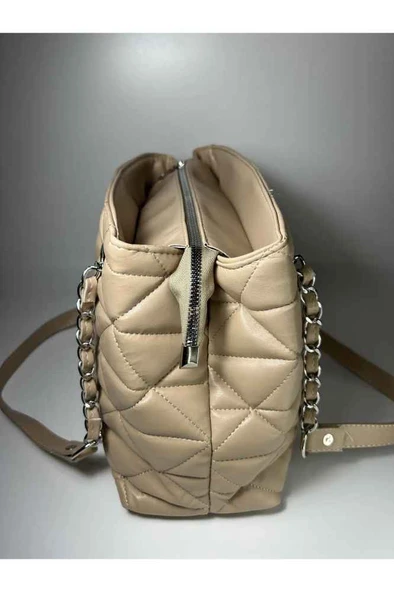 Bagorama BENCH Kadın Kapitone Desen El, Kol ve Omuz Çantası - 6