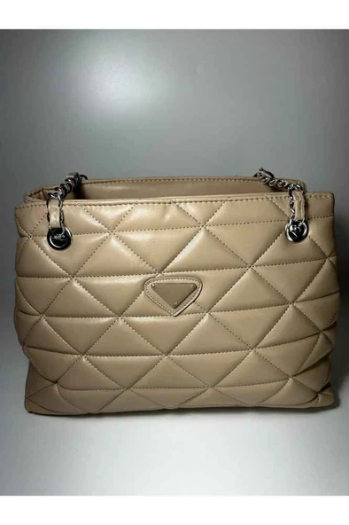 Bagorama BENCH Kadın Kapitone Desen El, Kol ve Omuz Çantası - 4